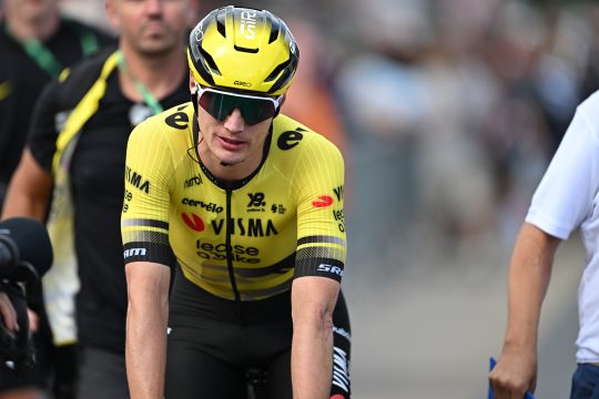 Der niederländische Radprofi Olav Kooij