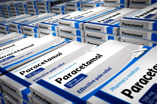 Paracetamol Fussball