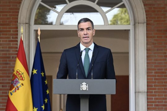 Spaniens Ministerpräsident Pedro Sanchez
