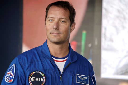 Der französische Astronaut Thomas Pesquet