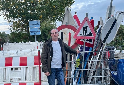 Der Kelmiser Schöffe Pascal Kreusen