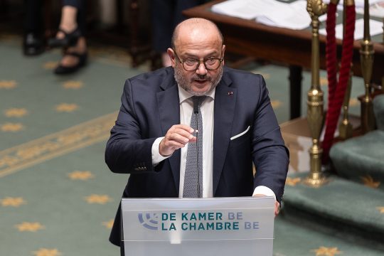 Innenminister Quintin in der Kammer