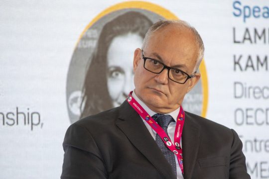 Der Bürgermeister von Rom, Roberto Gualtieri