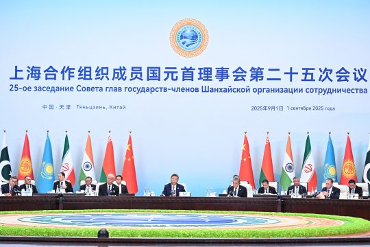 Shanghaier Organisation für Zusammenarbeit am 1. September 2025