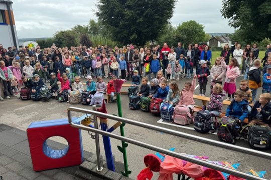 Schulstart nach Plan in Amel