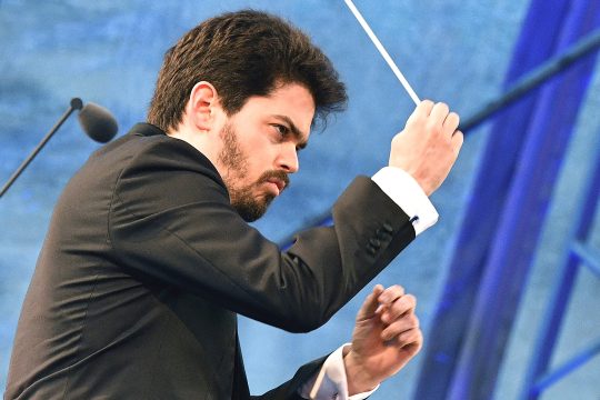 Der israelische Dirigent Lahav Shani