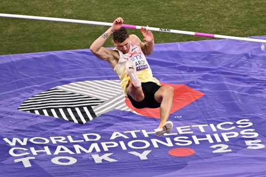 Hochspringer Thomas Carmoy