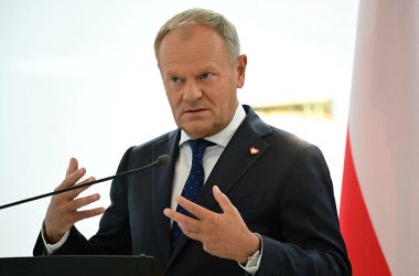 Der polnische Premierminister Donald Tusk