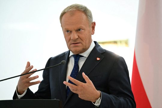 Der polnische Premierminister Donald Tusk