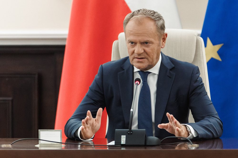 Der polnische Premierminister Donald Tusk