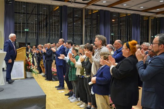 Standing Ovations für Aloysius Söhngen