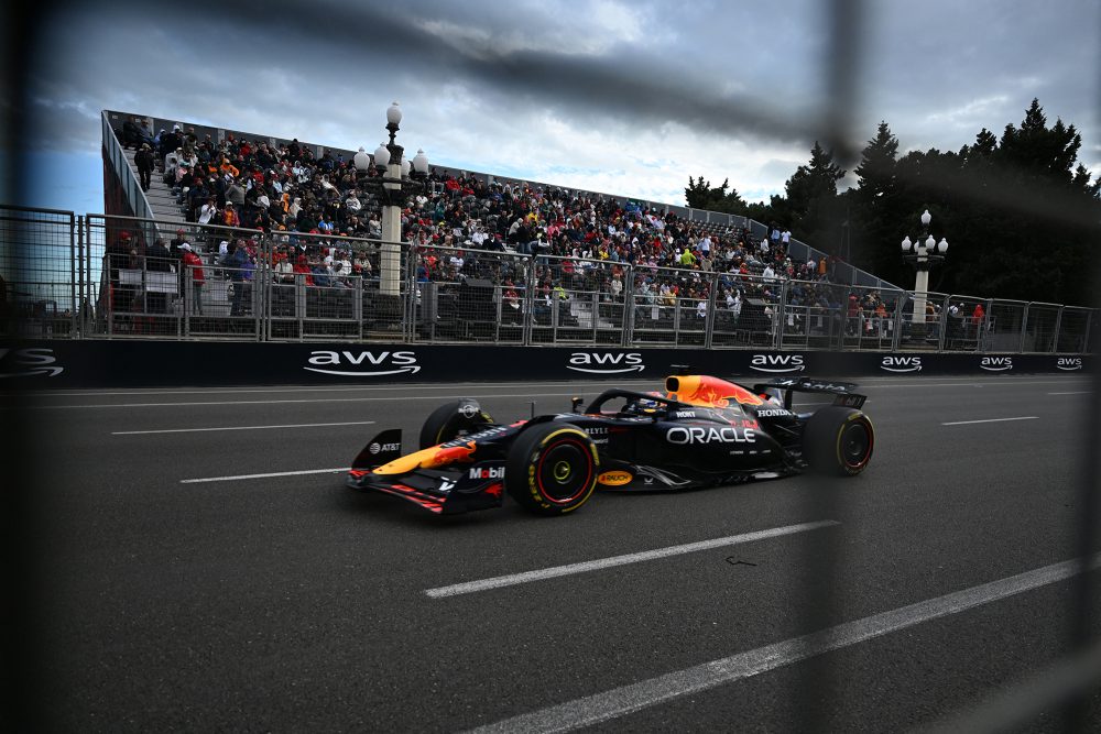Max Verstappen i Baku