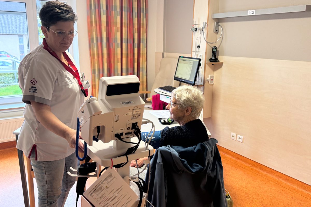 Beratungsgepräch in der Klinik St. Josef in St. Vith