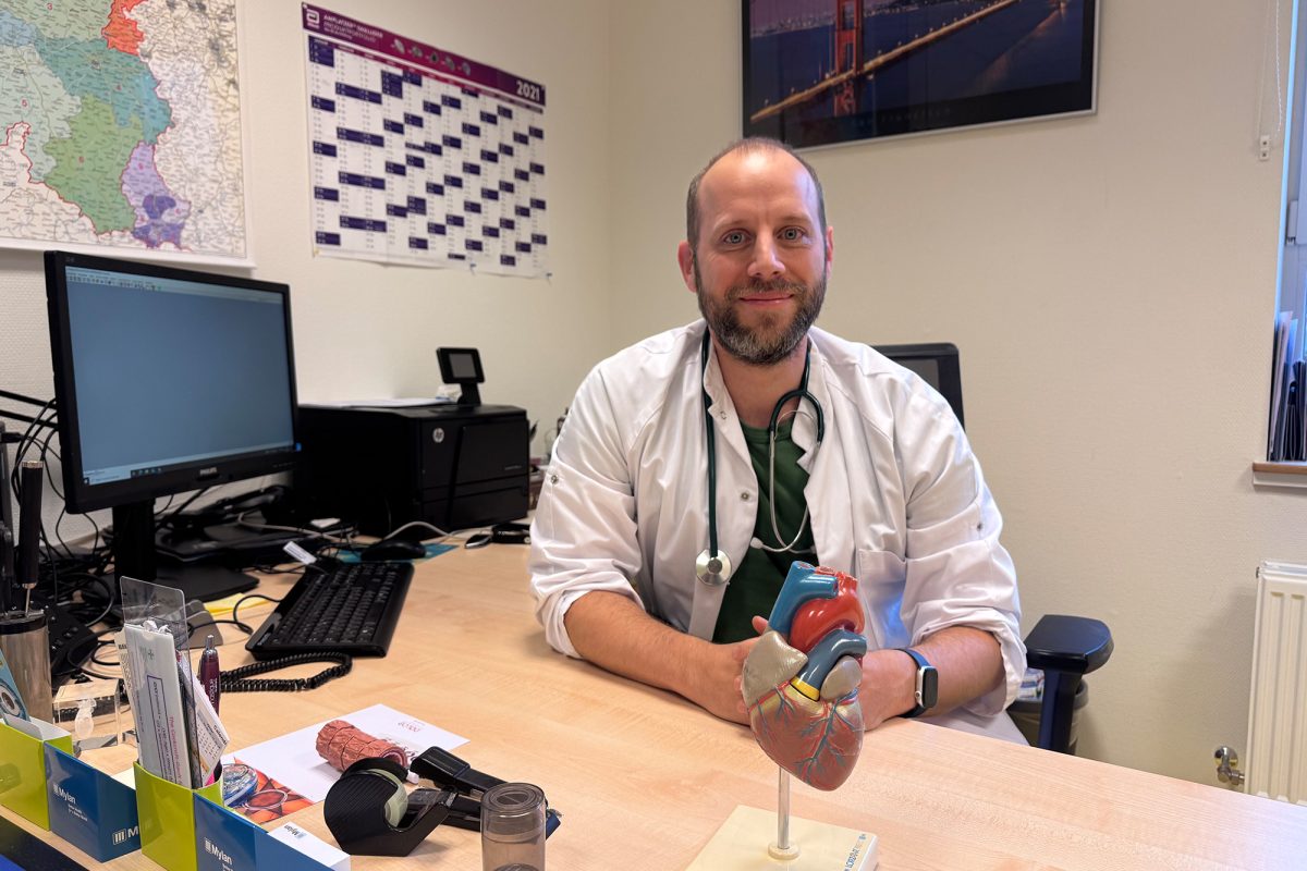 Der Kardiologe Dr. Timothée Noterdaeme