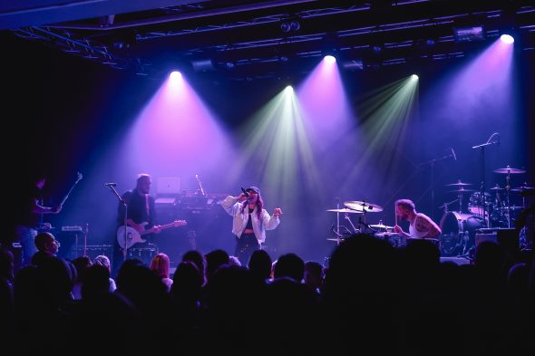 "Scars on Louise" traten als Vorband auf