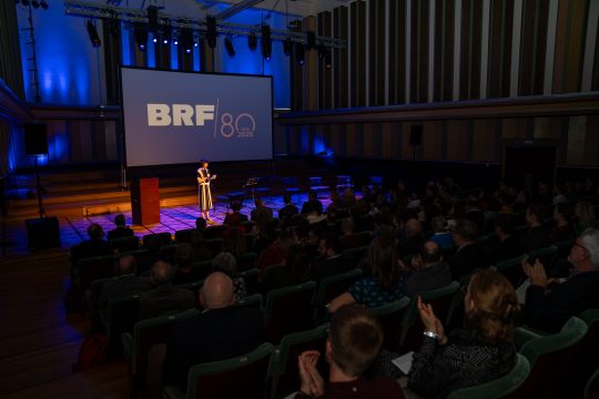 Festakt zu 80 Jahre BRF im Brüsseler Flagey-Gebäude