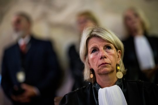 Fabienne Bayard, Vorsitzende des Kollegiums der Gerichtshöfe und Gerichte