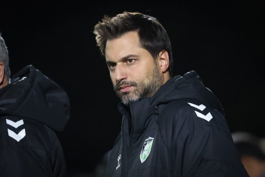 Georges-Louis Bouchez bei einem Spiel von Francs Borains