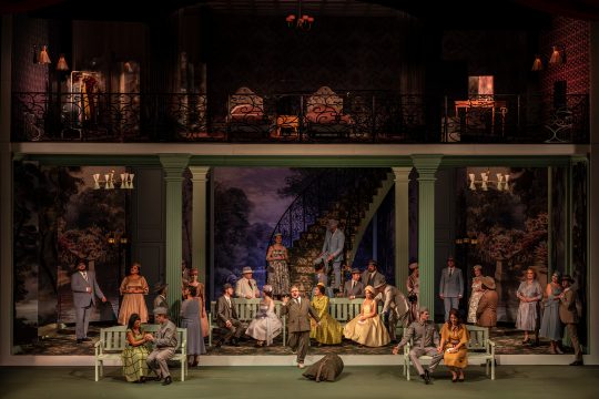 Das Ensemble von "Cosi fan tutte"