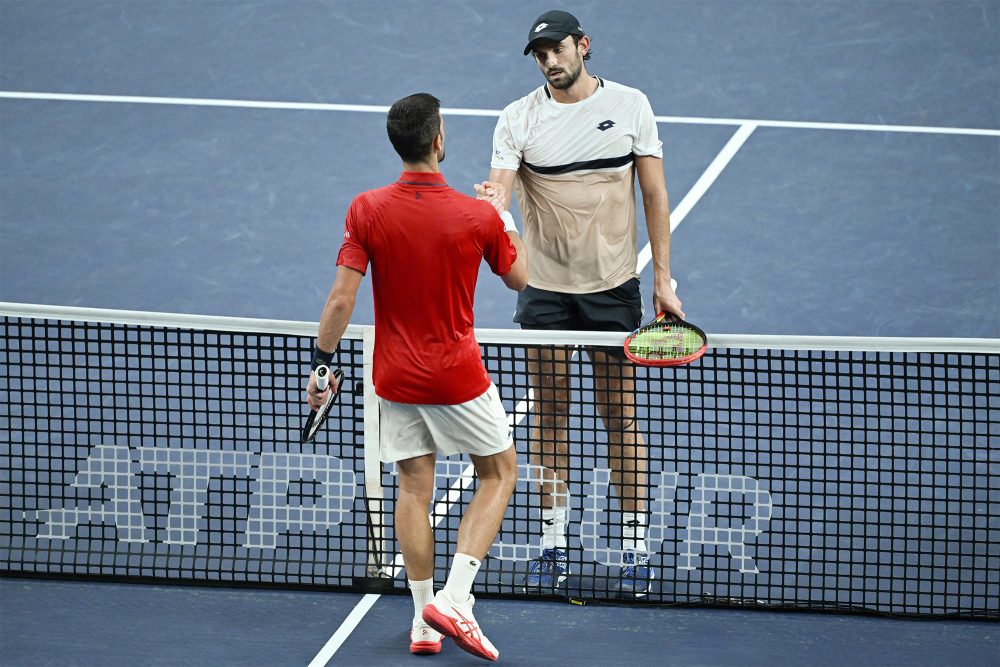 Novak Djokovic gratuliert Valentin Vacherot