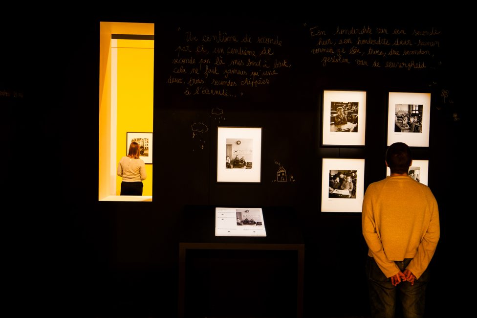 Blick in die Ausstellung "Geschenkte Momente" - "Instants Donnés": Robert-Doisneau-Retrospektive im Museum La Boverie in Lüttich