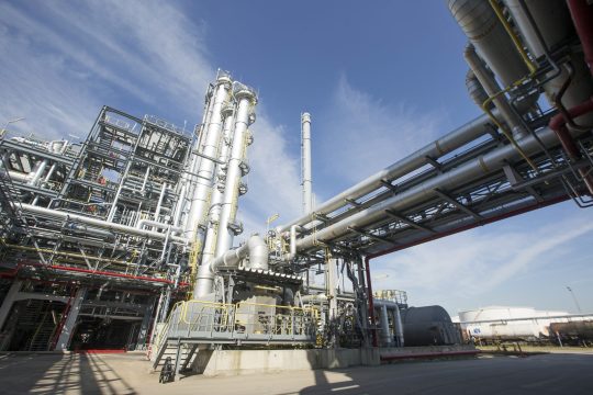 Evonik-Werk in Antwerpen