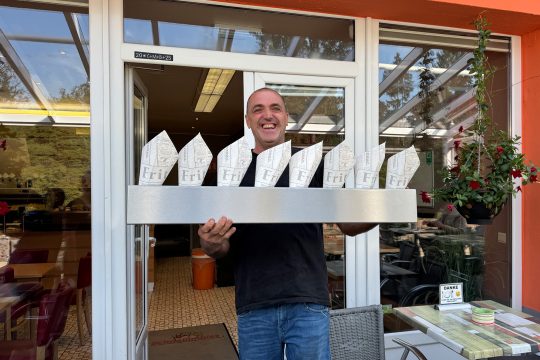 Imbissbesitzer Robert Wangen