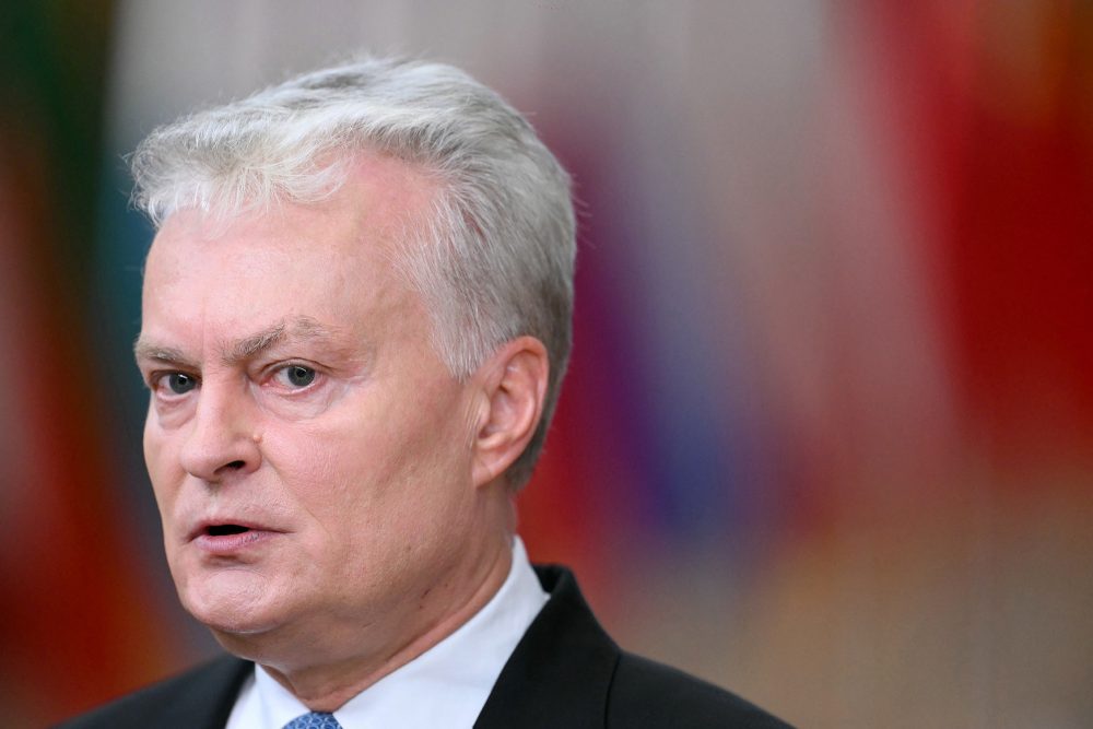 Der litauische Präsident Gitanas Nauseda