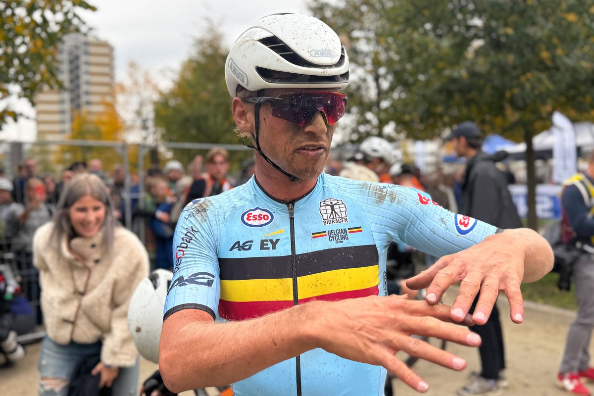 Arne Janssens bei der Gravel-WM