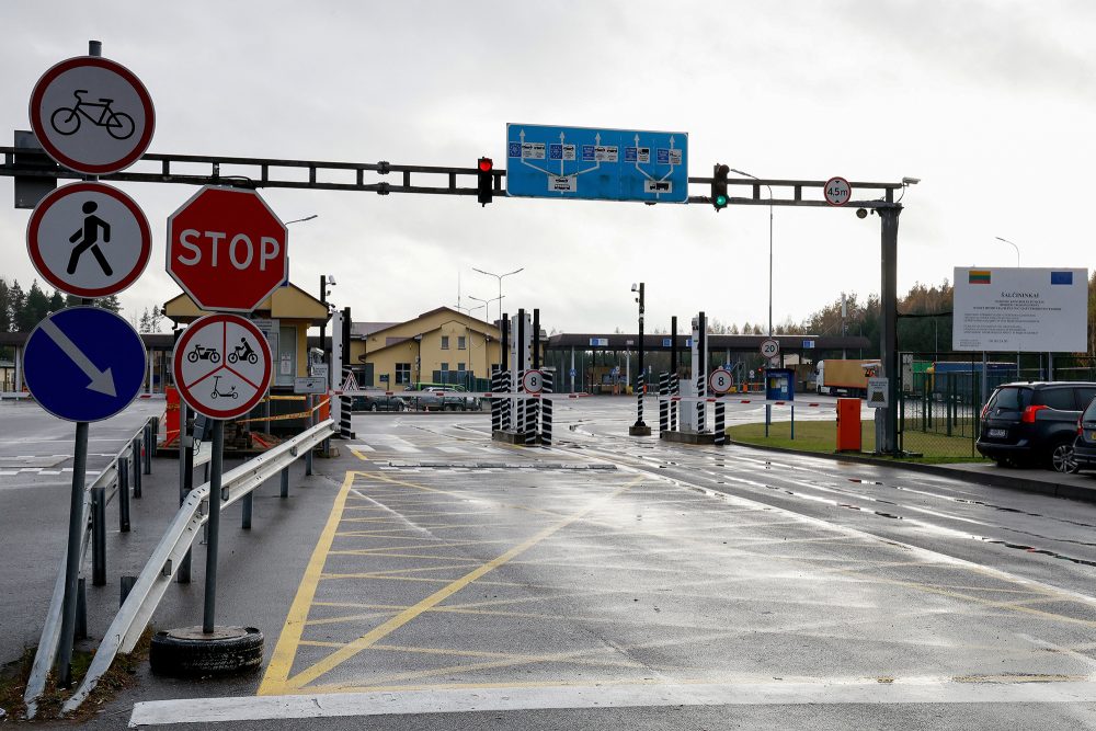 Grenzübergang Salcininkai