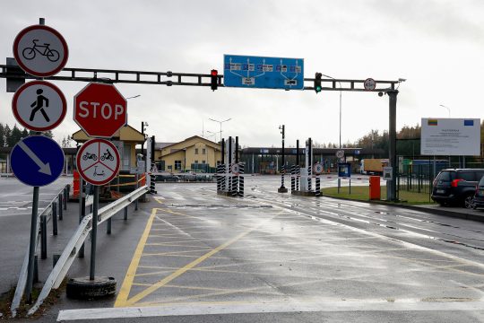 Grenzübergang Salcininkai