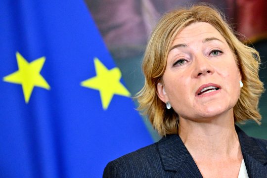 Kommissionsvizepräsidentin Henna Virkkunen