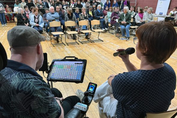 Infoveranstaltung in Worriken zum Thema Inklusion
