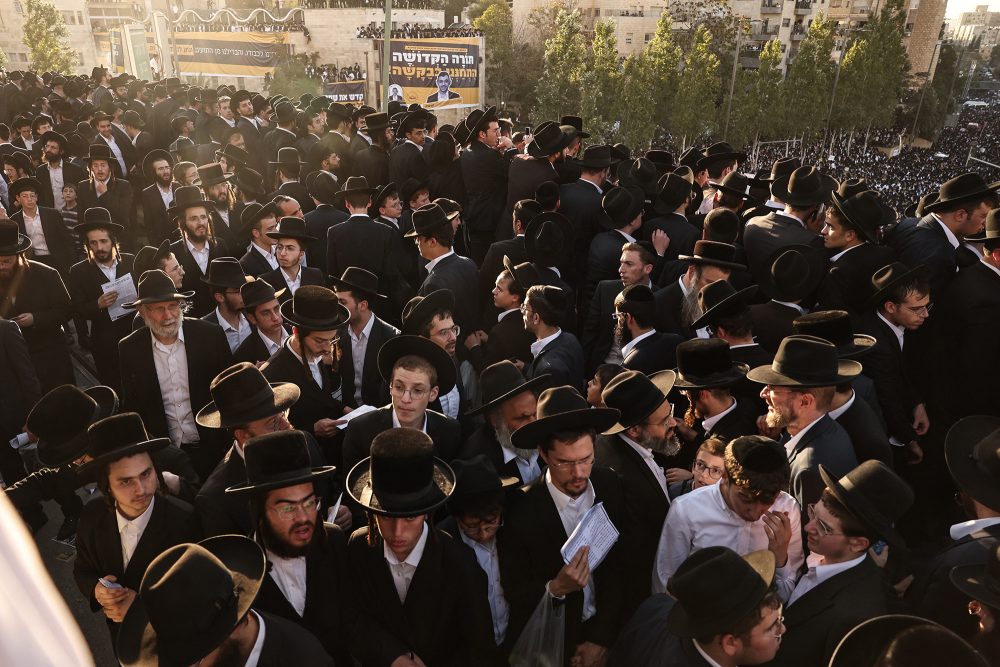 Orthodoxe Juden demonstrieren in Jerusalem