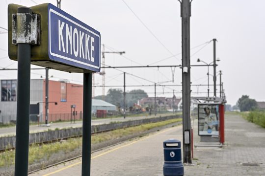 Bahnhof von Knokke