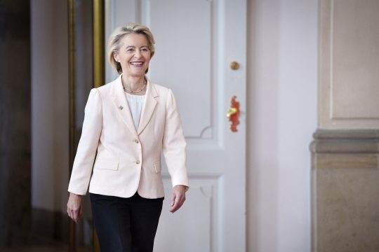 EU-kommissionspräsidentin von der Leyen beim EU-Gipfel in Kopenhagen