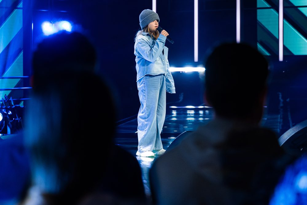 Lily Rentmeister bei ihrem Auftritt in Runde eins