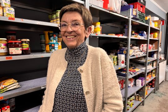 Marie-Hélène Düsseldorf, die Präsidentin der Rotkreuz-Sektion Burg-Reuland-St. Vith