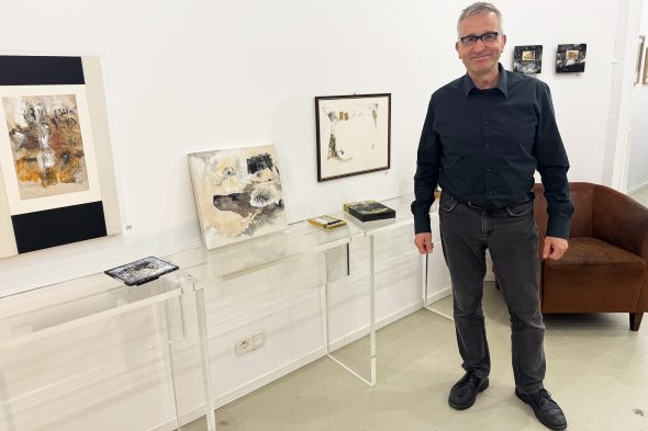 Markus Neumann in der Galerie Fox in Eupen