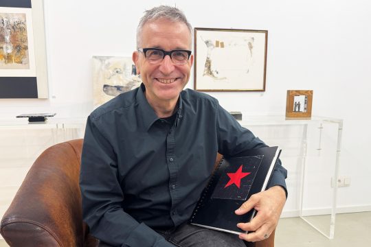 Sein Notizbuch hat Markus Neumann immer dabei