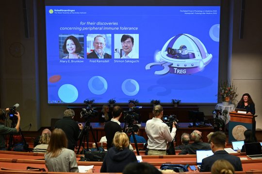 Bekanntgabe der Preisträger des Medizin-Nobelpreises 2025