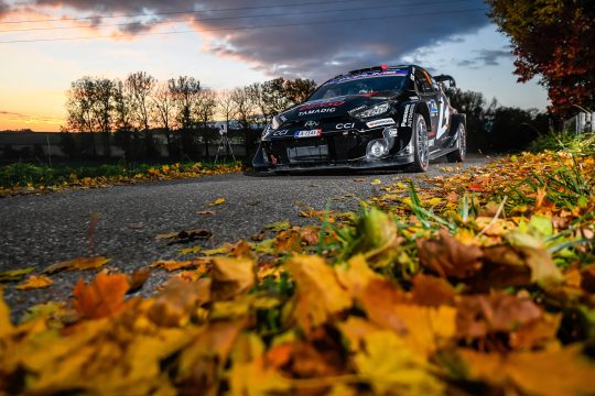 Sébastien Ogier/Vincent Landais bei der Rallye Zentraleuropa