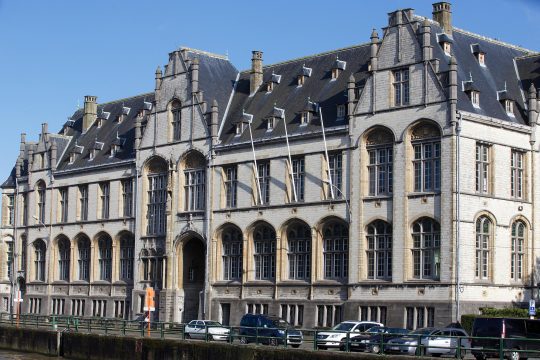 Das Gerichtsgebäude in Oudenaarde