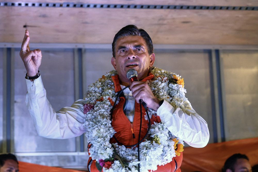 Der neue Präsident von Bolivien, Rodrigo Paz