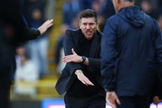 Sébastien Pocognoli beim Spiel bei Club Brügge am Sonntag