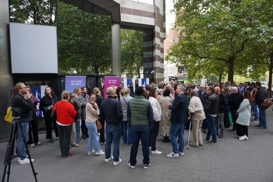Streik des Gefängnispersonals in Brüssel