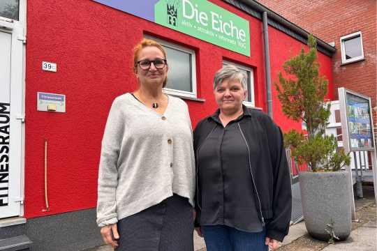 Jutta Weber vom Alexianer in Aachen und Iwona Rauw-Konwerska