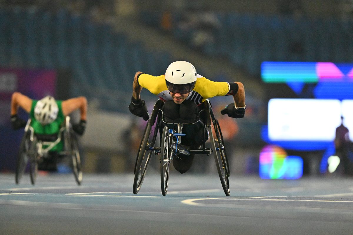 Roger Habsch bei der Para-Leichtathletik-WM