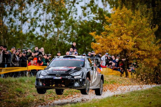 Kalle Rovanperä/Jonne Halttunen bei der Rallye Zentraleuropa