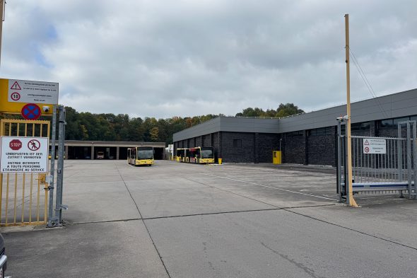 Das bald ehemalige Sadar-Depot in Kelmis